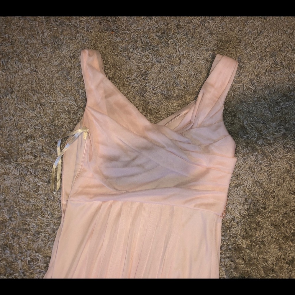Blush pink prom/bridesmaid dress - Picture 4 of 4